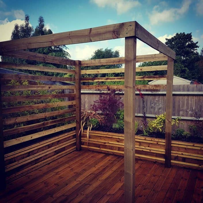 garden-pergola Contemporary Garden Pergola
