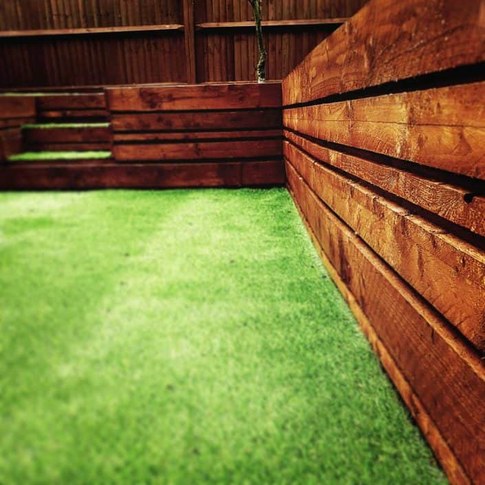 wooden-sleepers Garden Wooden Sleepers