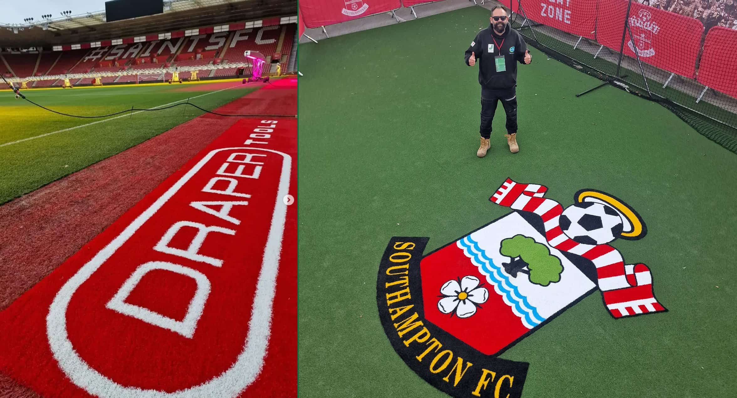 southampton-football-club-artificial-grass-installations Artificial grass installation at Southampton FC
